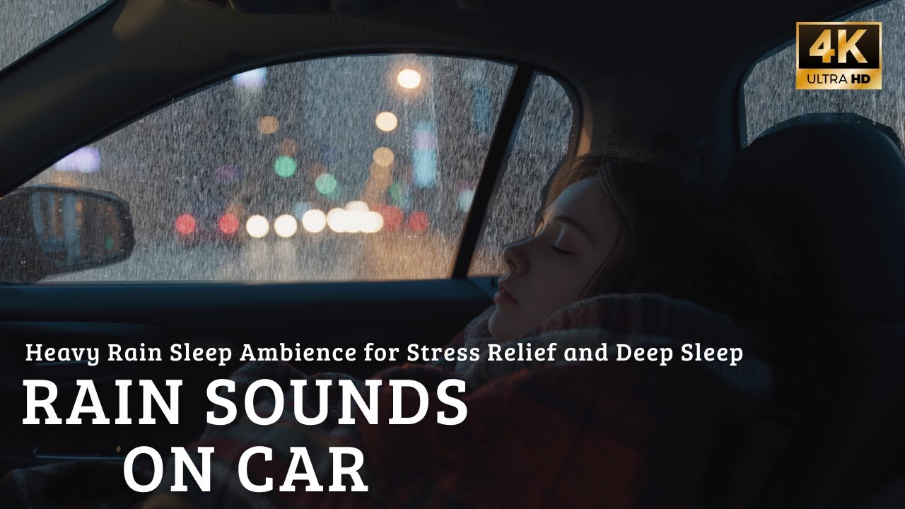 Natural Rain Relaxation | Study & Quiet Focus | Continuous White Noise