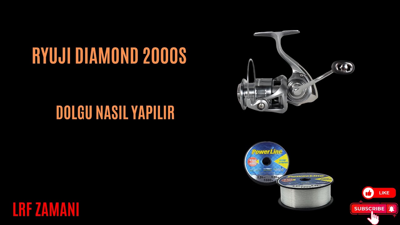 RYUJI DIAMOND 2000S LRF MAKİNESİ İNCELEMESİ ! MAKİNEYE DOLGU NASIL YAPILIR-KALINLIK NE OLMALI??
