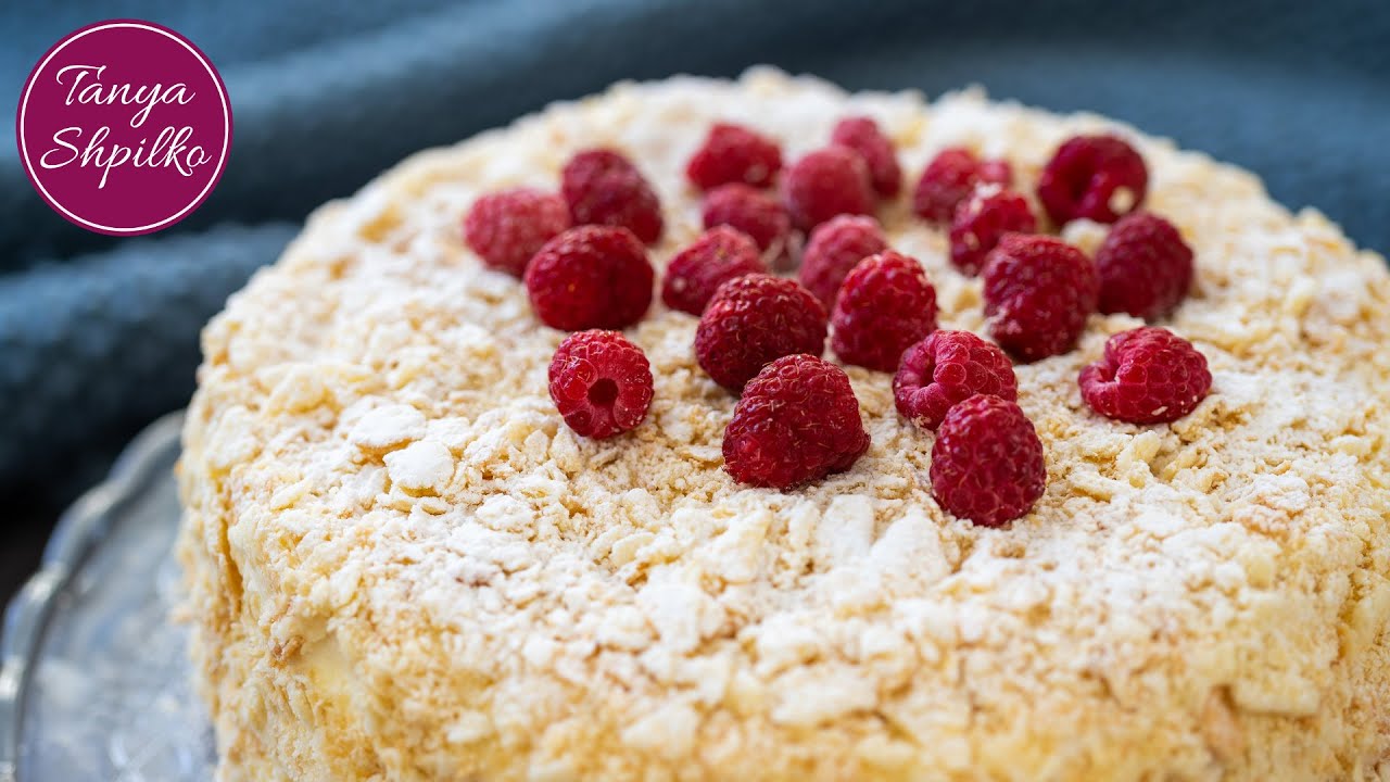 Торт Наполеон - Один из Лучших Рецептов! | Russian Napoleon Cake | Tanya Shpilko