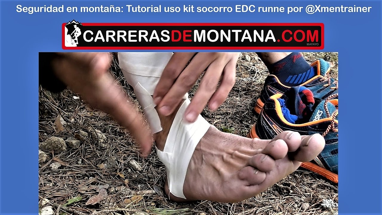 Seguridad en montaña: Tutorial Kit EDC runner seguridad y primeros auxilios