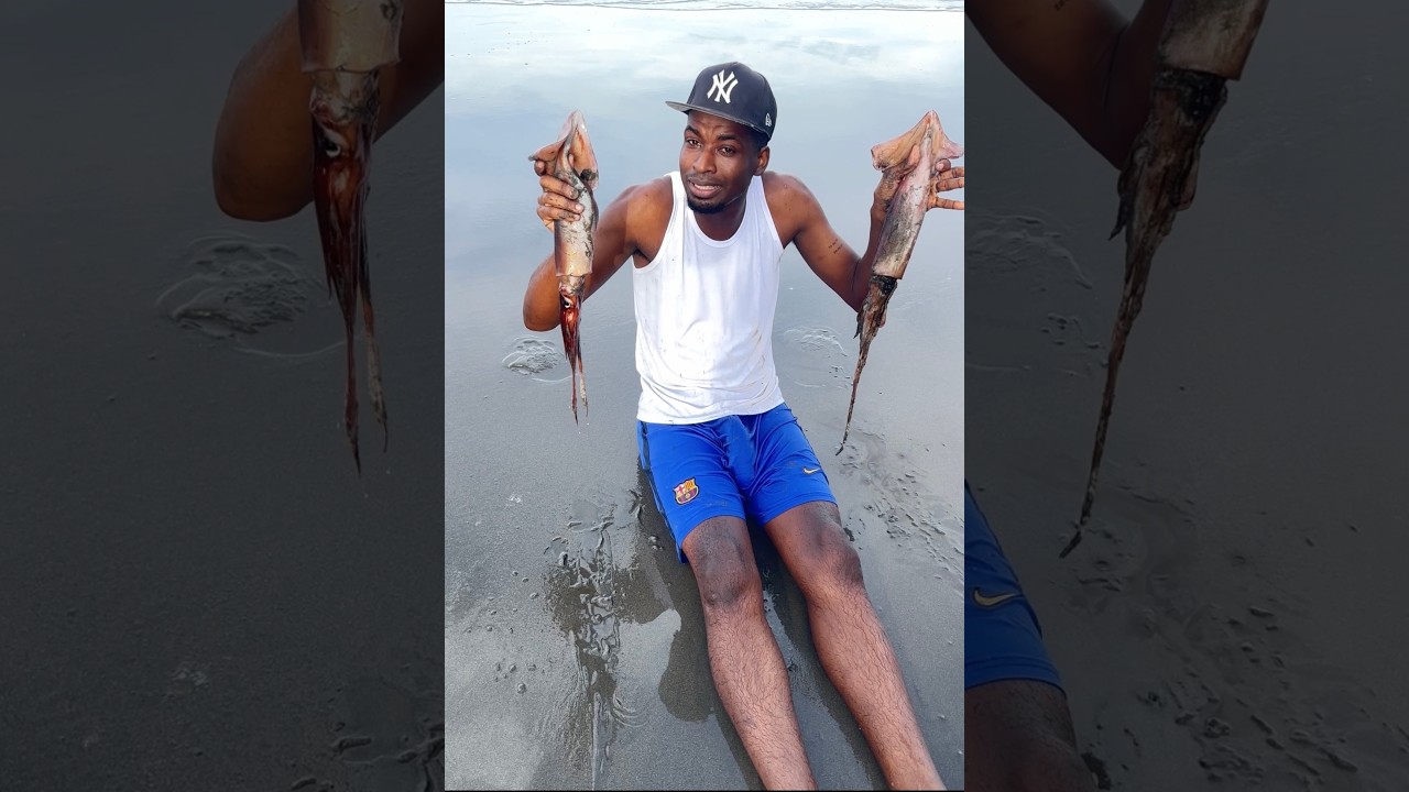 Pescando calamares 🦑 gigantes