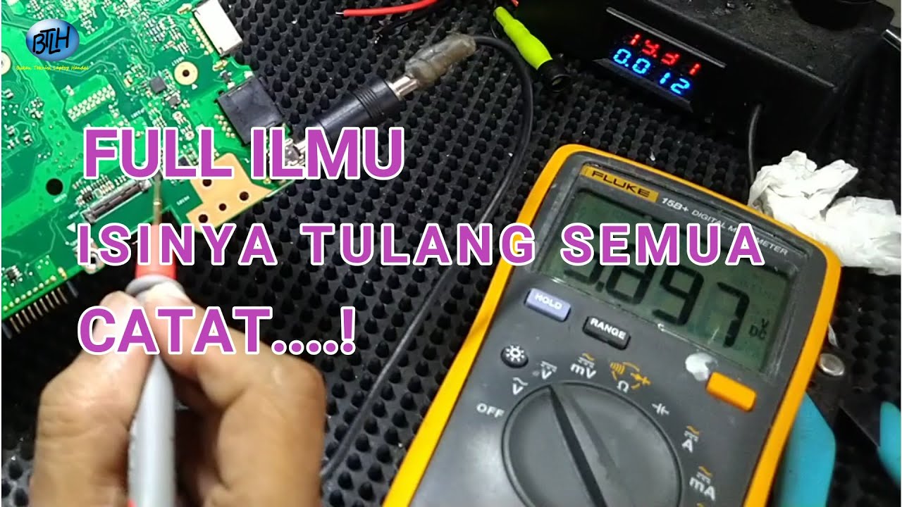 fixing asus x441uv, 19v power failure || hati-hati jangan sampai tidak solved Bro...