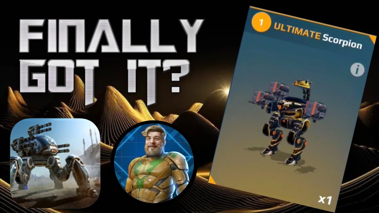 ОДИН ИЗ МОИХ ЛЮБИМЫХ ULTIMATE ВЕРНУЛСЯ! ULTIMATE SCORPION ВОЗВРАЩАЕТСЯ! (War Robots)
