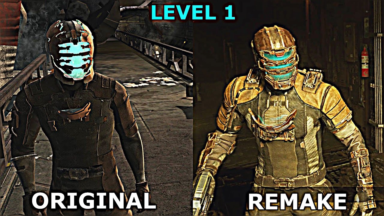 ALL Level Suits - Dead Space Remake vs Original