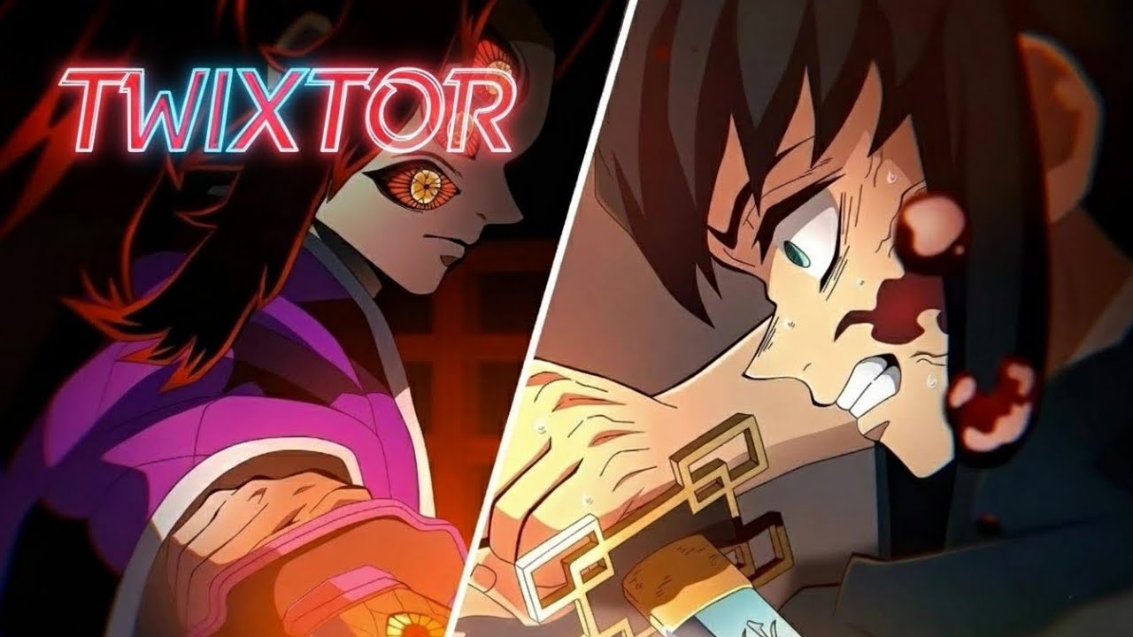 Kukushibo v Muichiro Glowing Twixtor 4k | Demon slayer Infinity castle edit 🔥