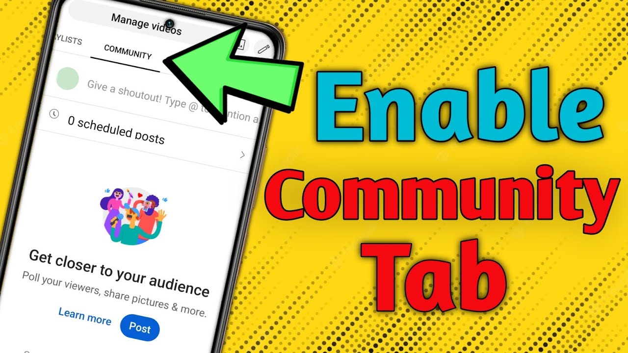 0 Subscribers How to enable community tab on youtube | youtube community tab open nahi mil raha hai