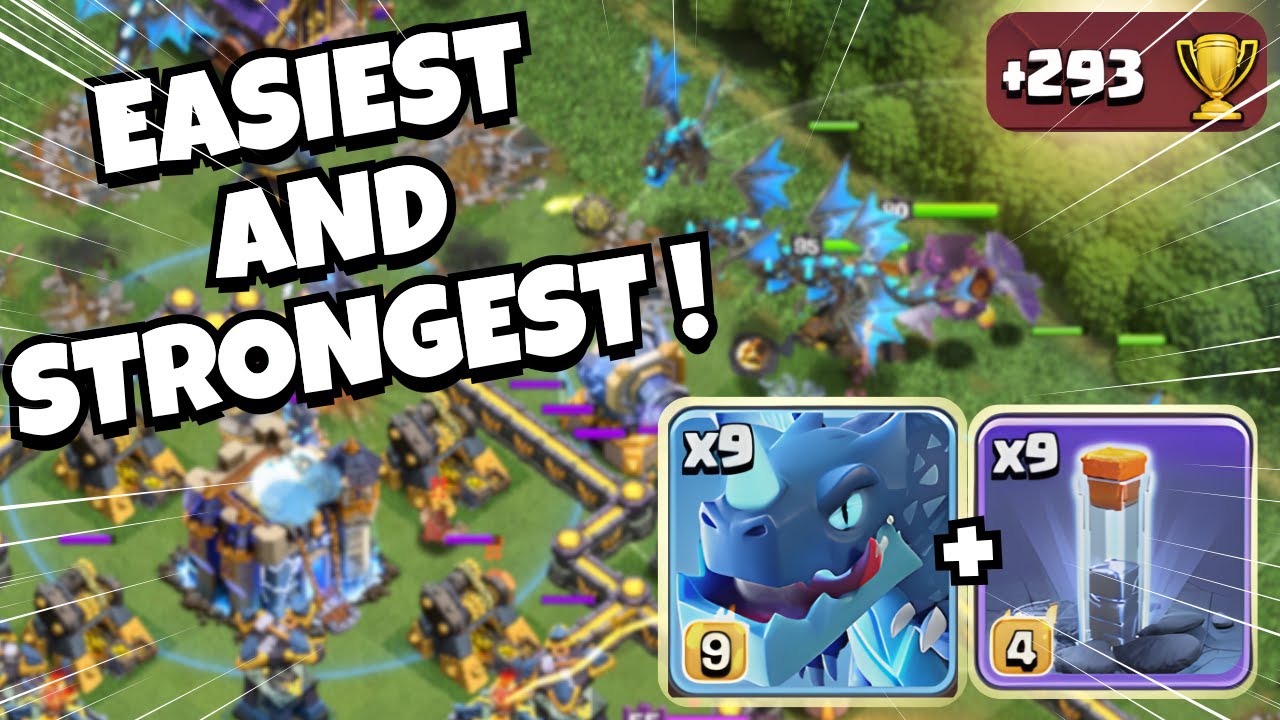 THIS Electro Dragon Strategy is Dominating! (TH18 Legends)