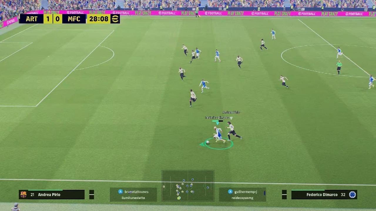 Amistosos eFootball 22/02 2