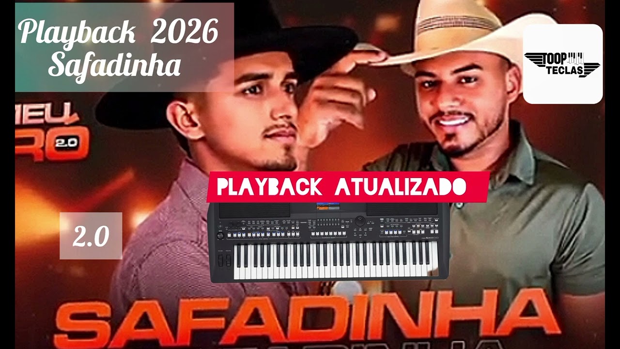 PLAYBACK SAFADINHA ESCURREGA 2026 TOOPTECLAS GENILSON VIANA JOSIEL CANTOR 