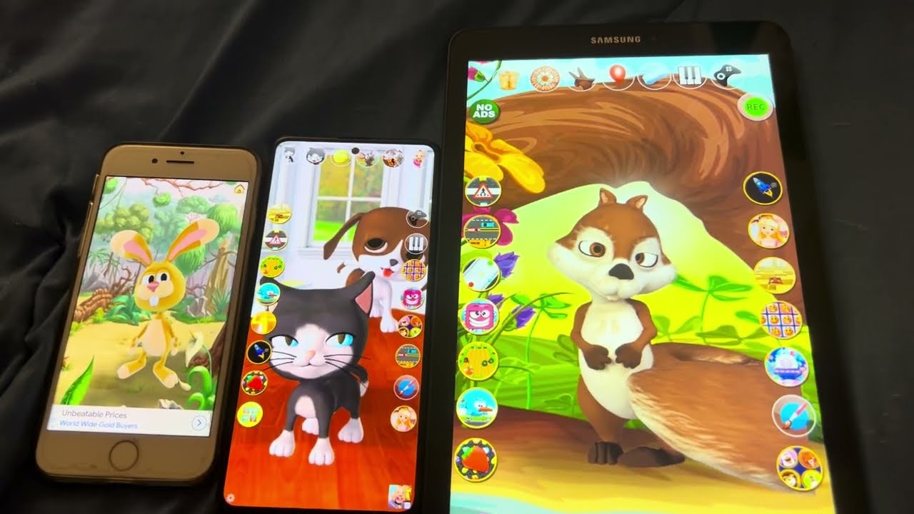 Talking Bugsy The Bunny Rabbit Echo Vs Talking Cat Dog Echo Vs Talking Baby Squirrel Echo (3/4/2025)