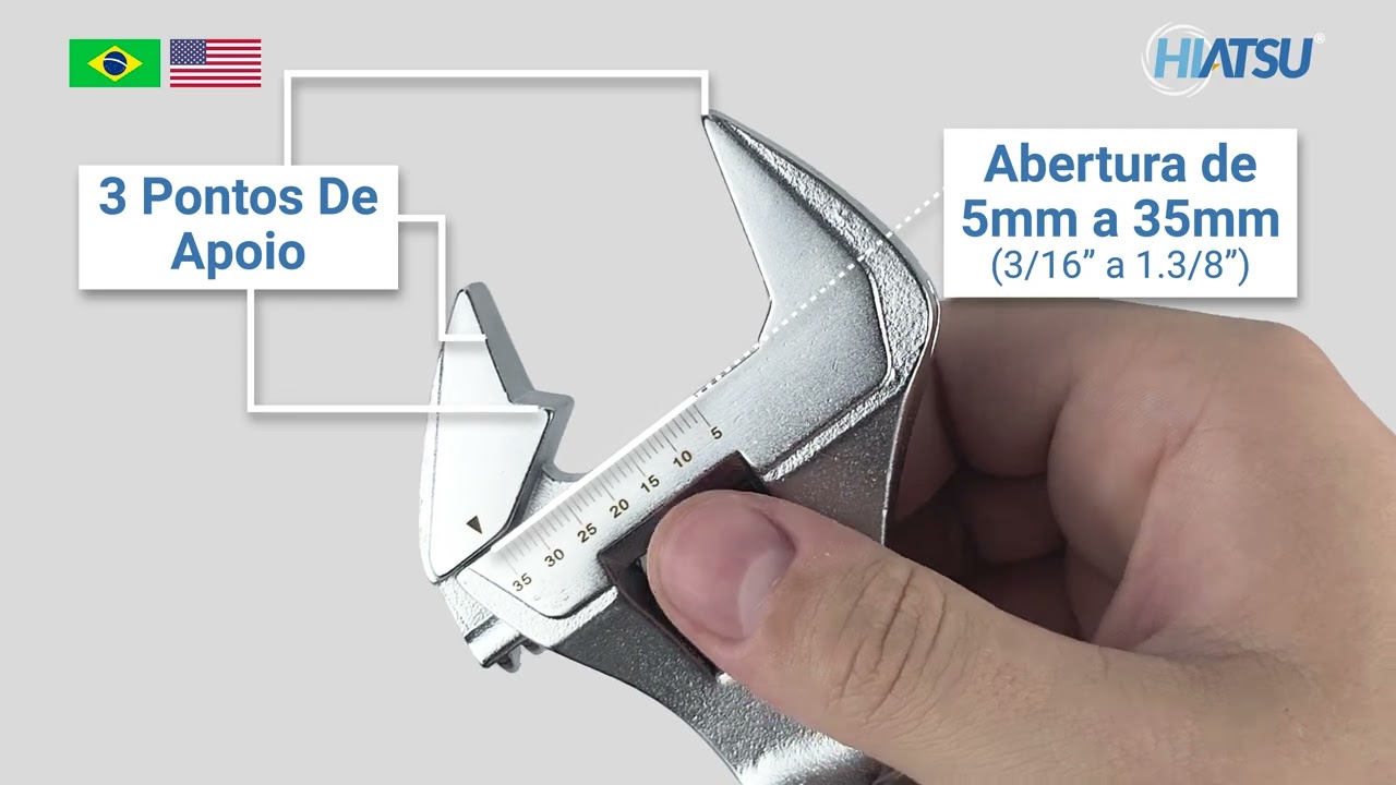 Torquímetro Digital com Chave ajustável de Torque HIATSU DWH-135