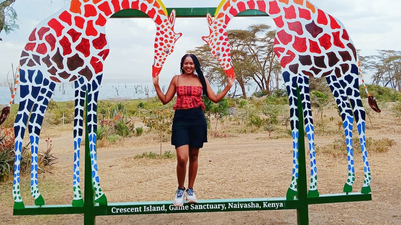 VISIT CRESENT ISLAND,GAME SANCTUARY IN NAIVASHA WITH ME