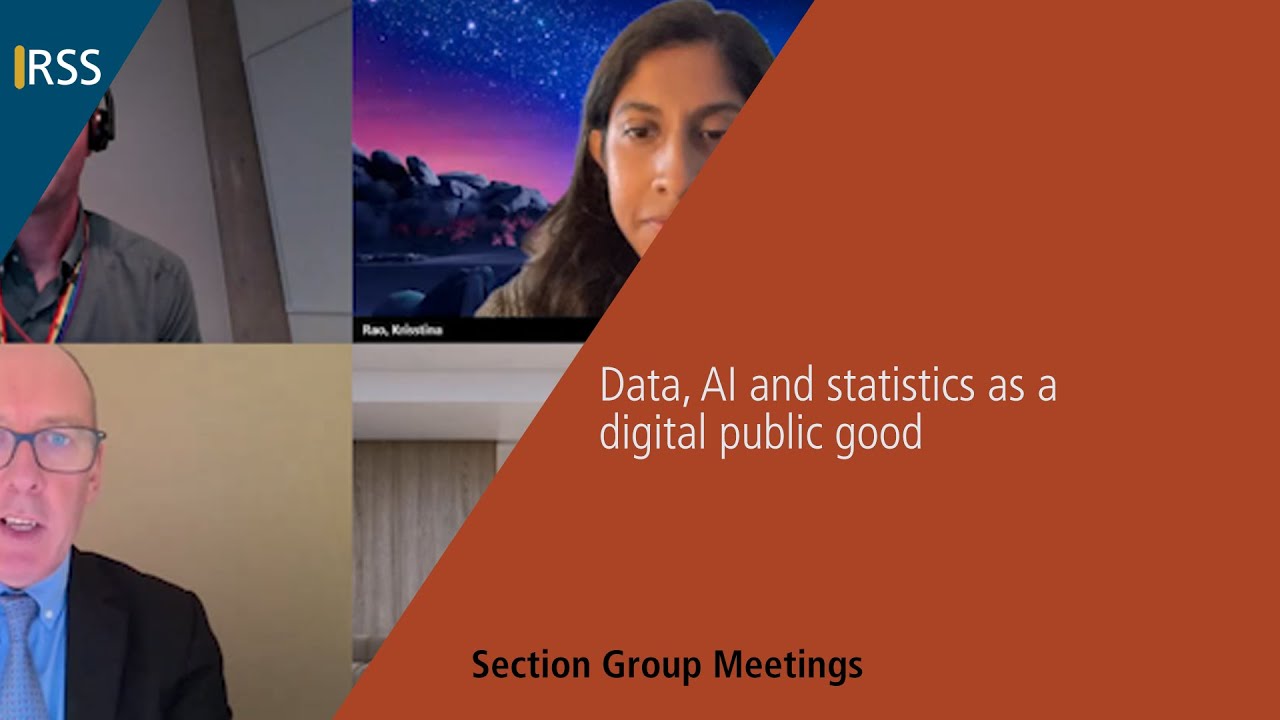 Data, AI and statistics for the public good