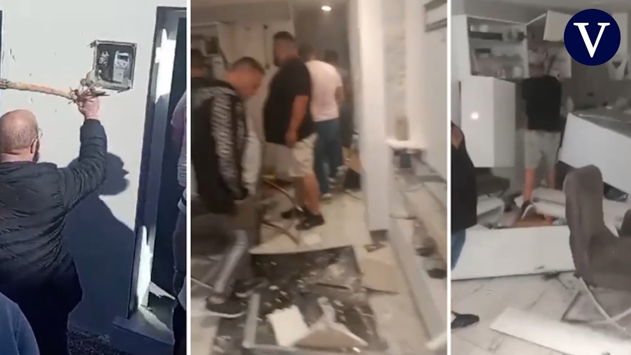 La familia de las víctimas de la Font de la Pólvora destroza la casa de los huidos