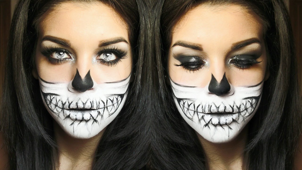 SEXY SKULL Halloween Makeup tutorial