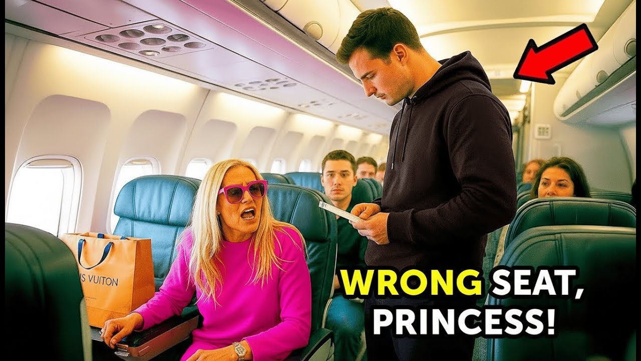 Screaming Karen Takes My Airplane Seat—But She Didn’t Expect What Happened Next!