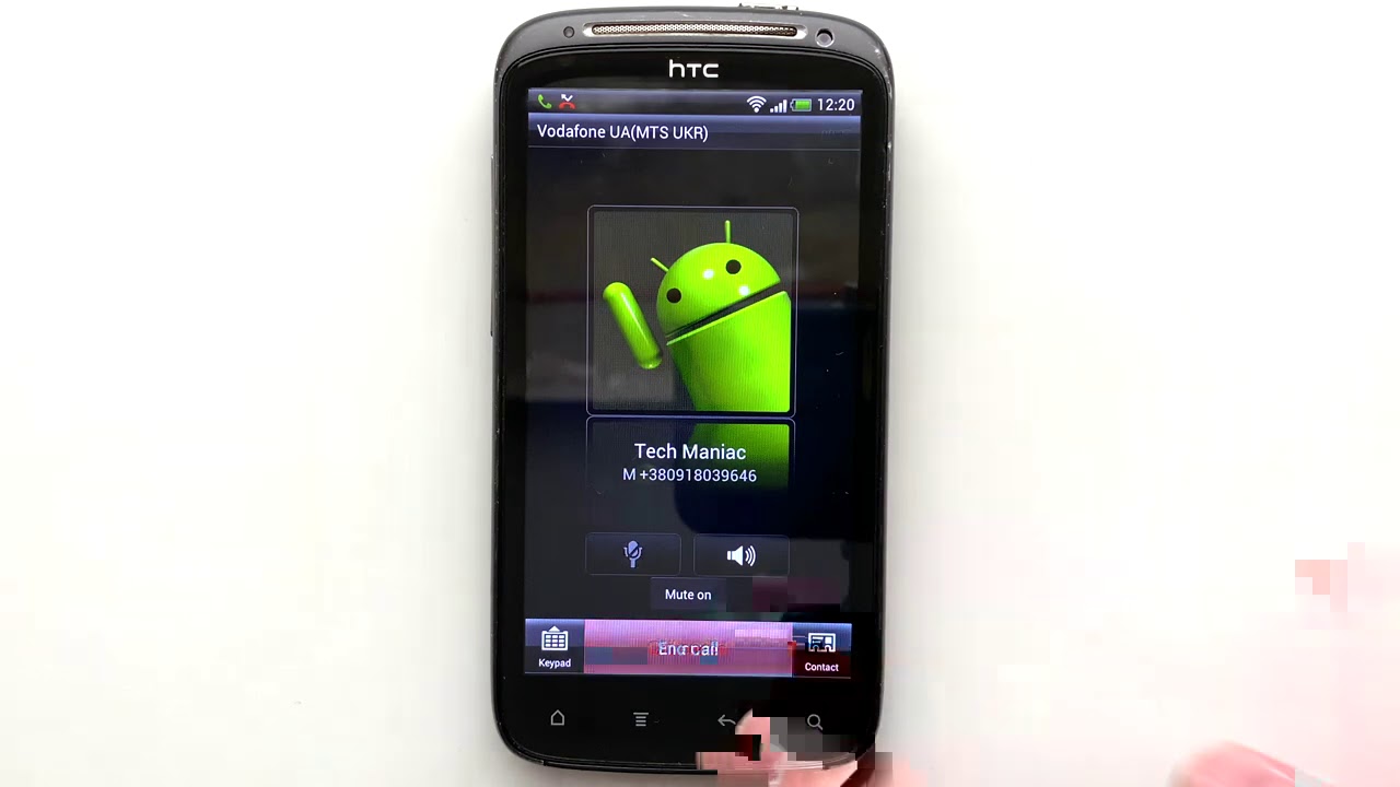 HTC Sensation Incoming Call