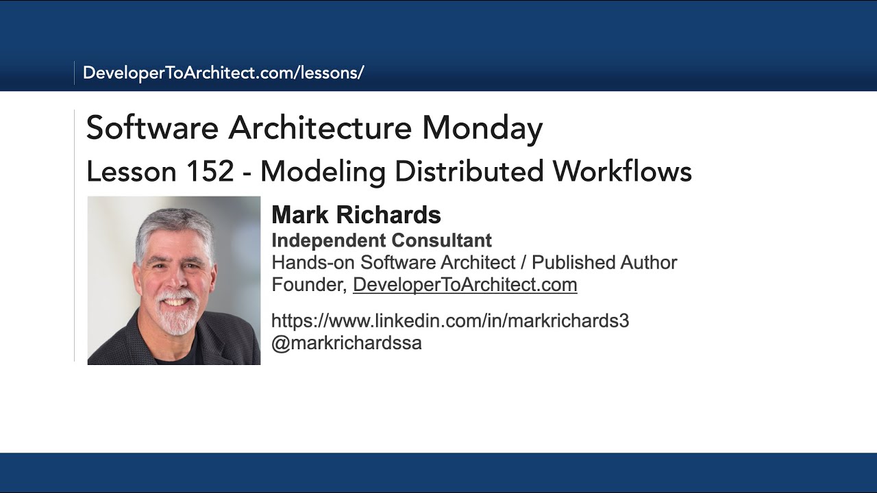 Lesson 152 - Modeling Distributed Workflows