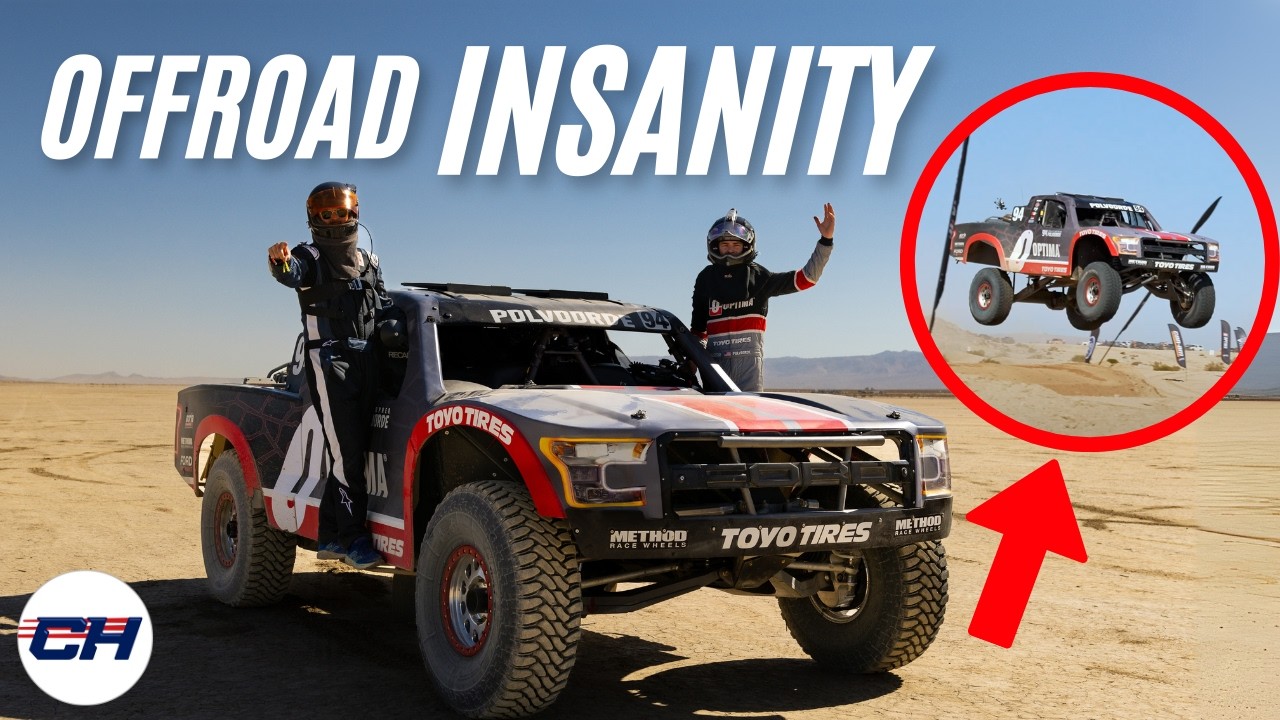 125 MPH OFFROAD! - Trophy Truck Ride-along With Christopher Polvoorde - KOH 2025