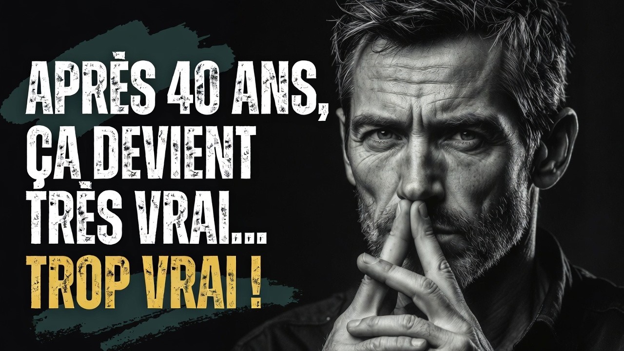 PLUS DE 40 ANS ? CES LEÇONS DE VIE SONT VOTRE SUPERPOUVOIR – LA VIE NE FAIT PAS DE CADEAU !