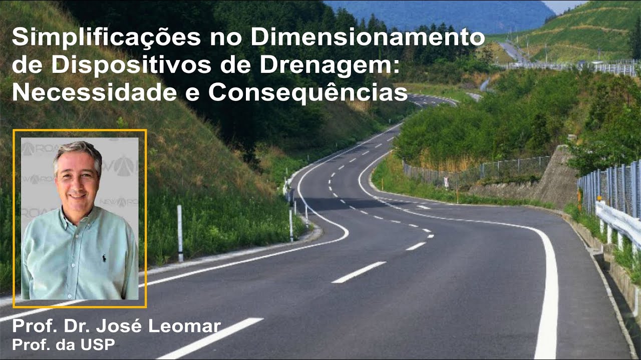 Minicurso New Roads – Simplificações nos Dimensionamentos de Elementos de Drenagem