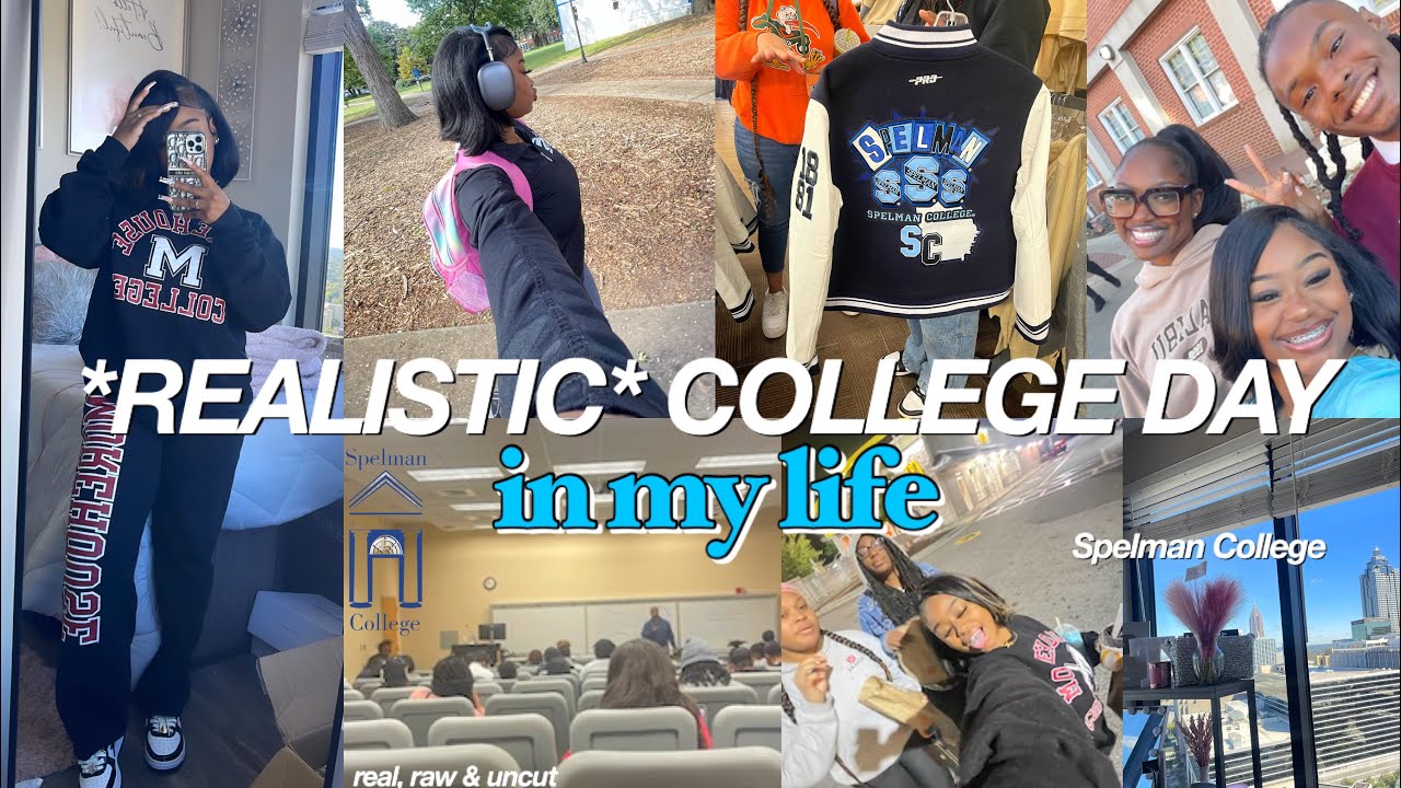 REALISTIC COLLEGE DAY IN MY LIFE | class, practice, + more | Spelman College