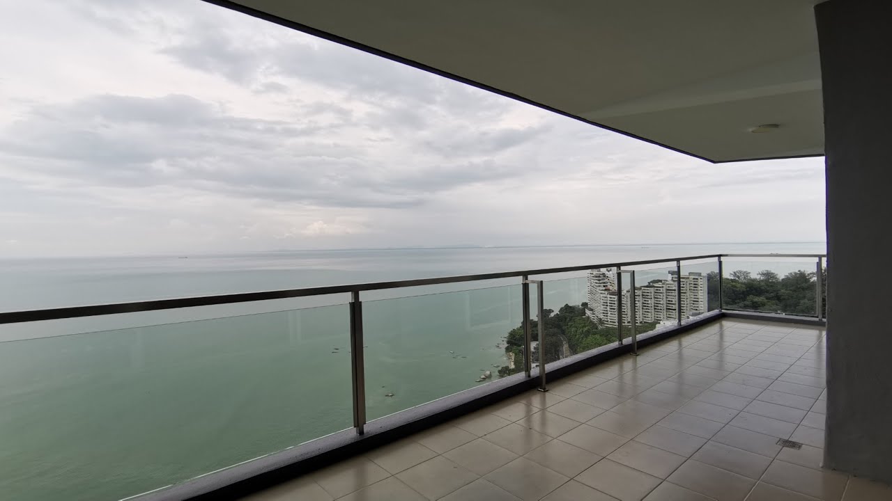 10 Island Resort @Batu Ferringhi, Penthouse 2400 SQFT 5R 5B With Unobstructed Sea View @Miami Beach