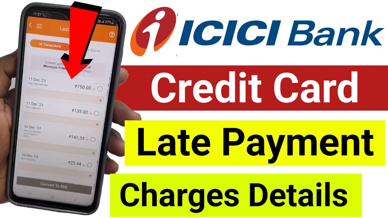 icici credit card late payment charges | icici credit card late payment fees | icici credit card