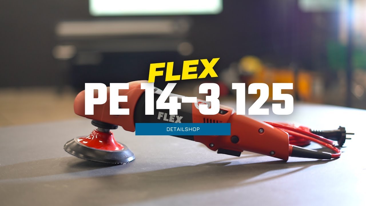 Flex PE 14-3 125 - Roterende maskin i verdensklasse!
