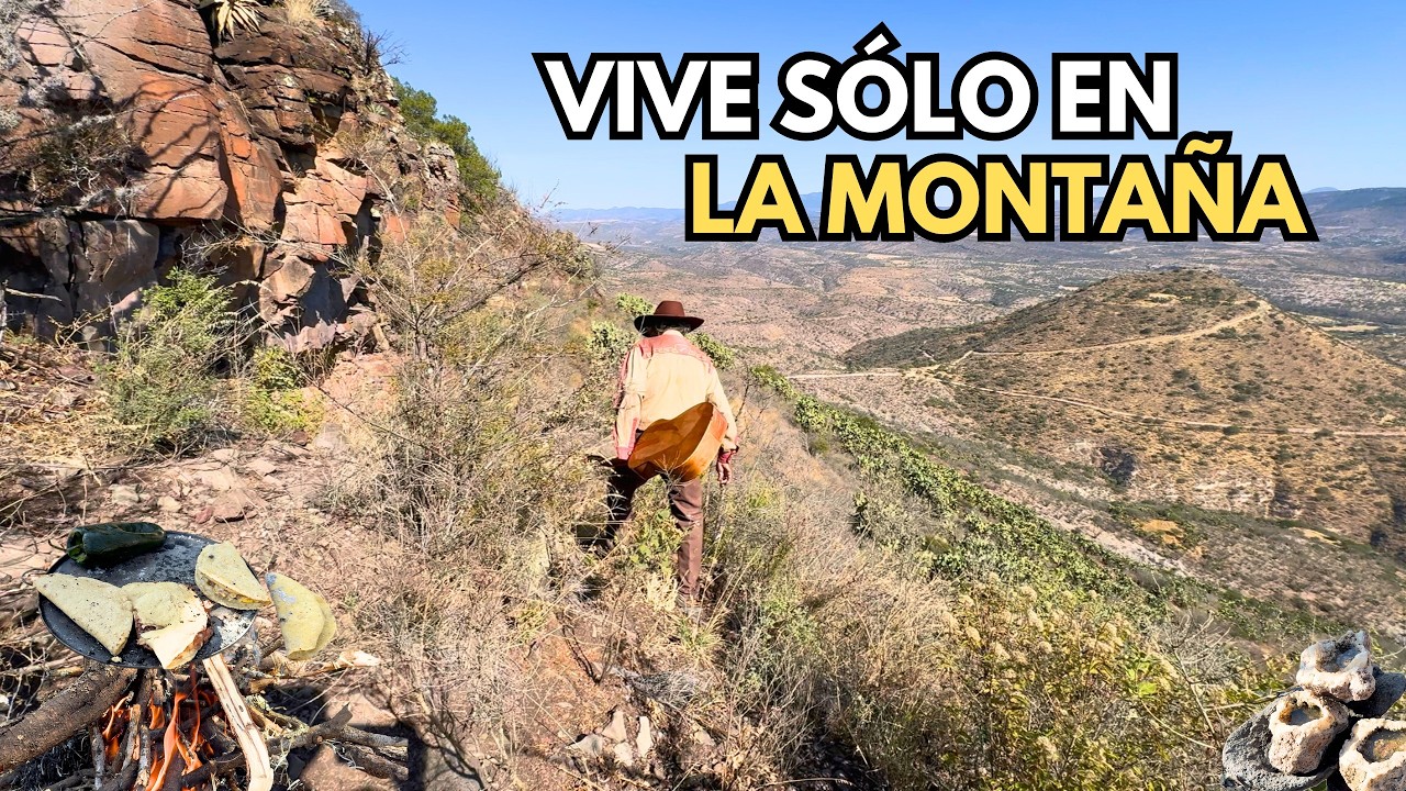 VIVE Solo en una CUEVA a sus 83 Años al BORDE del Abismo SIN LUZ NI AGUA
