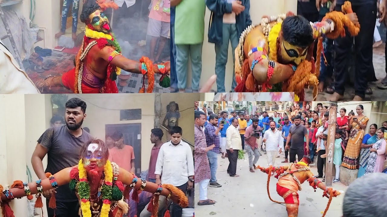 Saidabad Pothuraju Gavu 2024 | Pothuraju horror Entry | Saidabad Bonalu  Potharaju Dance |Full Video