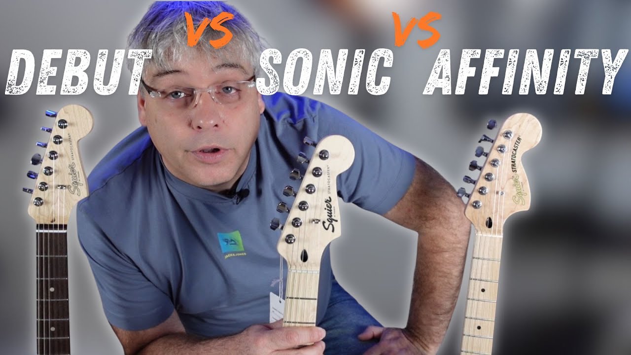 Squier Affinity vs Sonic vs Debut | De ultieme vergelijking