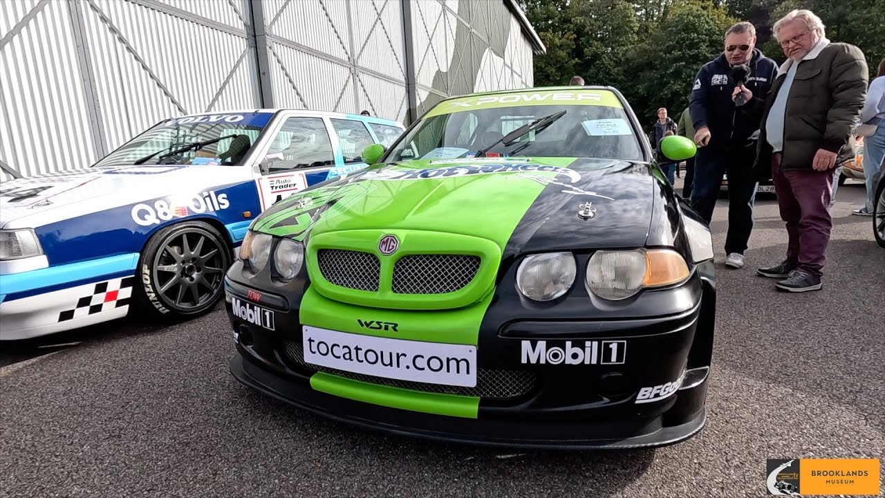Autumn Motorsport Day 2024. MG ZS and Volvo 850 Replica Touring Cars.
