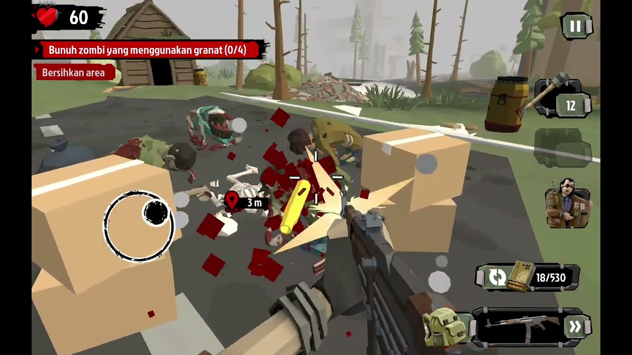 Uh serem main zombie itu