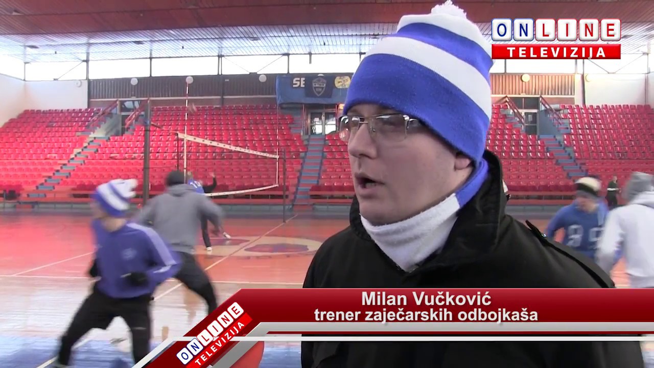 Odbojkaši u Zaječaru treniraju u ledenoj dvorani