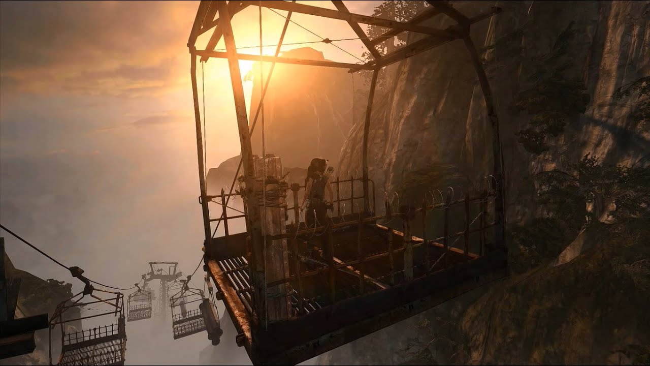 Tomb Raider: Definitive Edition 100% Complete Walkthrough Part 18 - The Fast Way Down