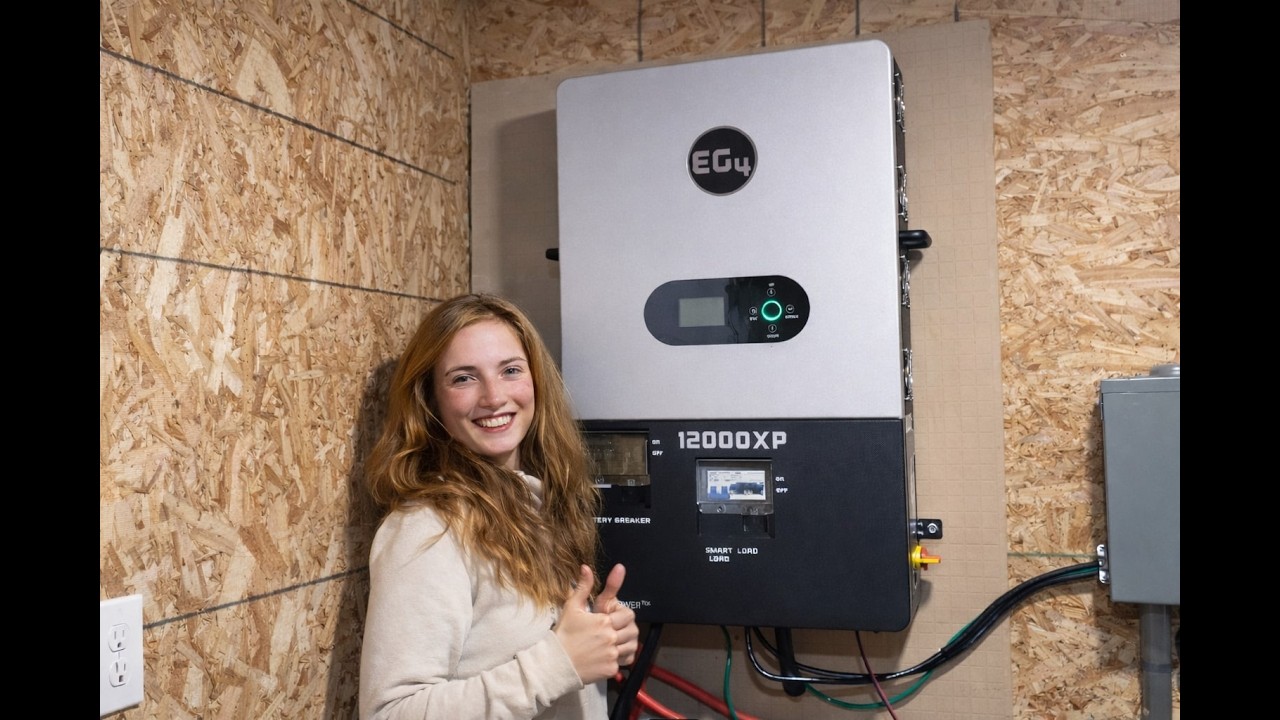 Our HUGE Solar Upgrade | NEW EG4 12000XP V2 & EG4 314Ah PowerPro V2 | Install & First Impressions