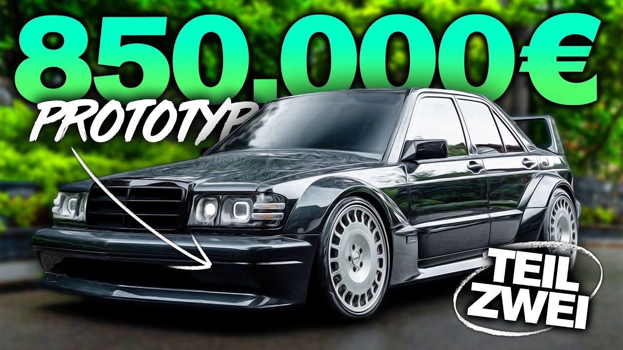 Der 850.000€ EVO - Wir sehen die ERSTEN DREI! Zu Besuch bei HWA Teil 2