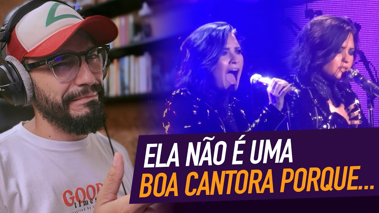 PROFESSOR de CANTO reage à DEMI LOVATO cantando FOR YOU ao vivo e se SURPREENDE