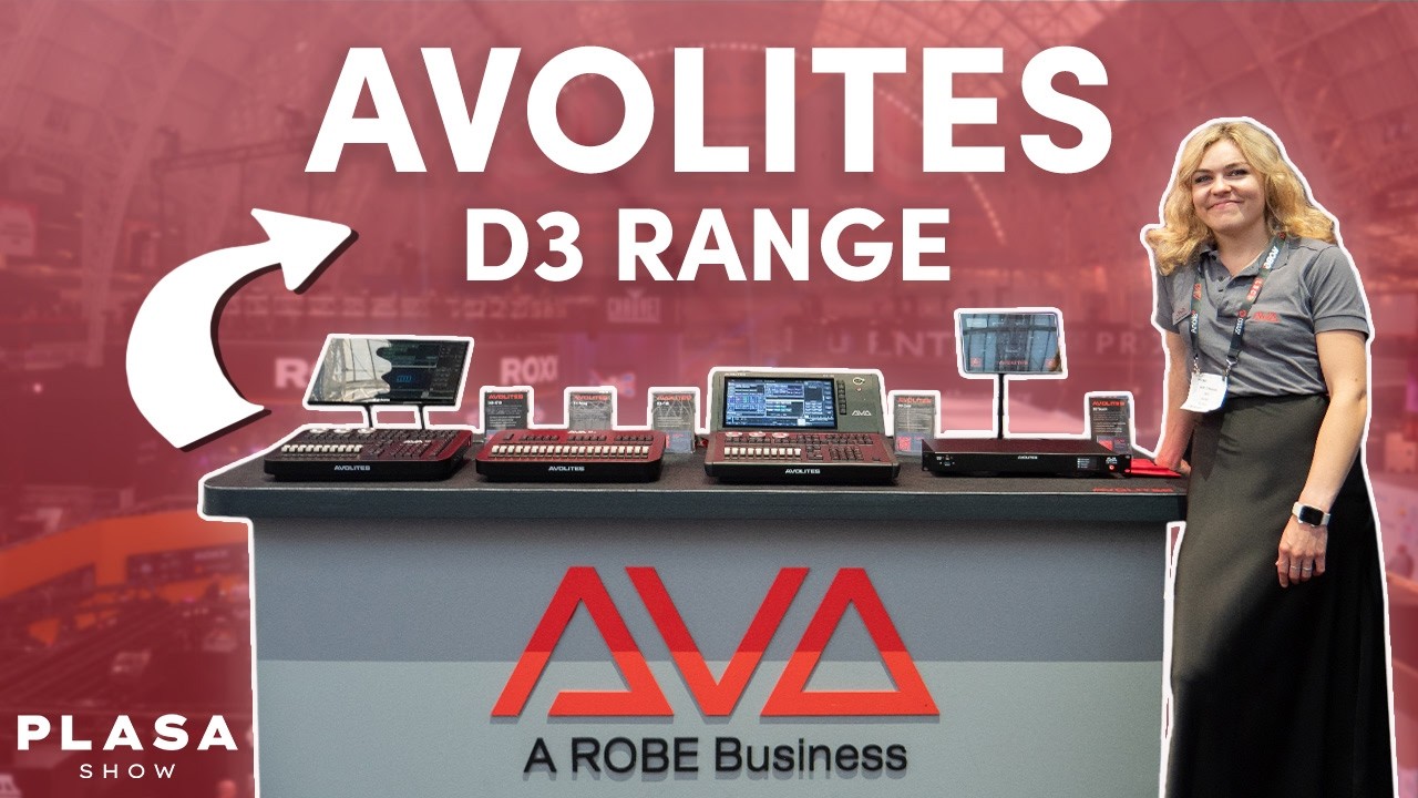 Серия Avolites DM3 - PLASA, Лондон, 2025 г.