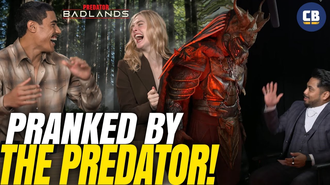 Predator: Badlands Cast TERRIFIES Us With Insane Prank & Talks SEQUELS! - Cast Interview
