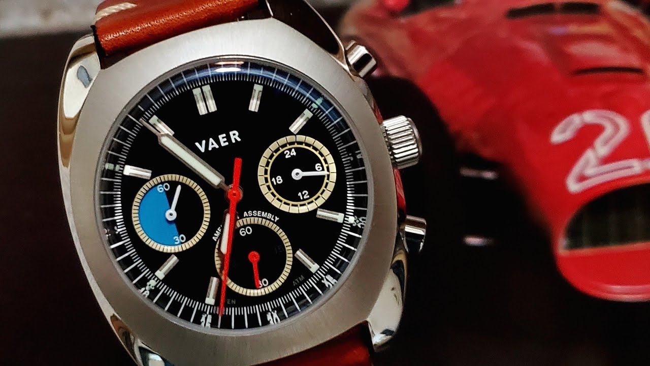 VAER R1 Chronograph 38mm full overview