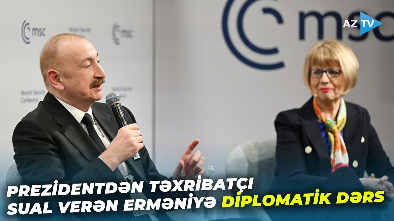 Prezident diplomatik cavabı ilə erməni nümayəndəni PƏRT ETDİ: təxribatçı sual belə cavablandırıldı