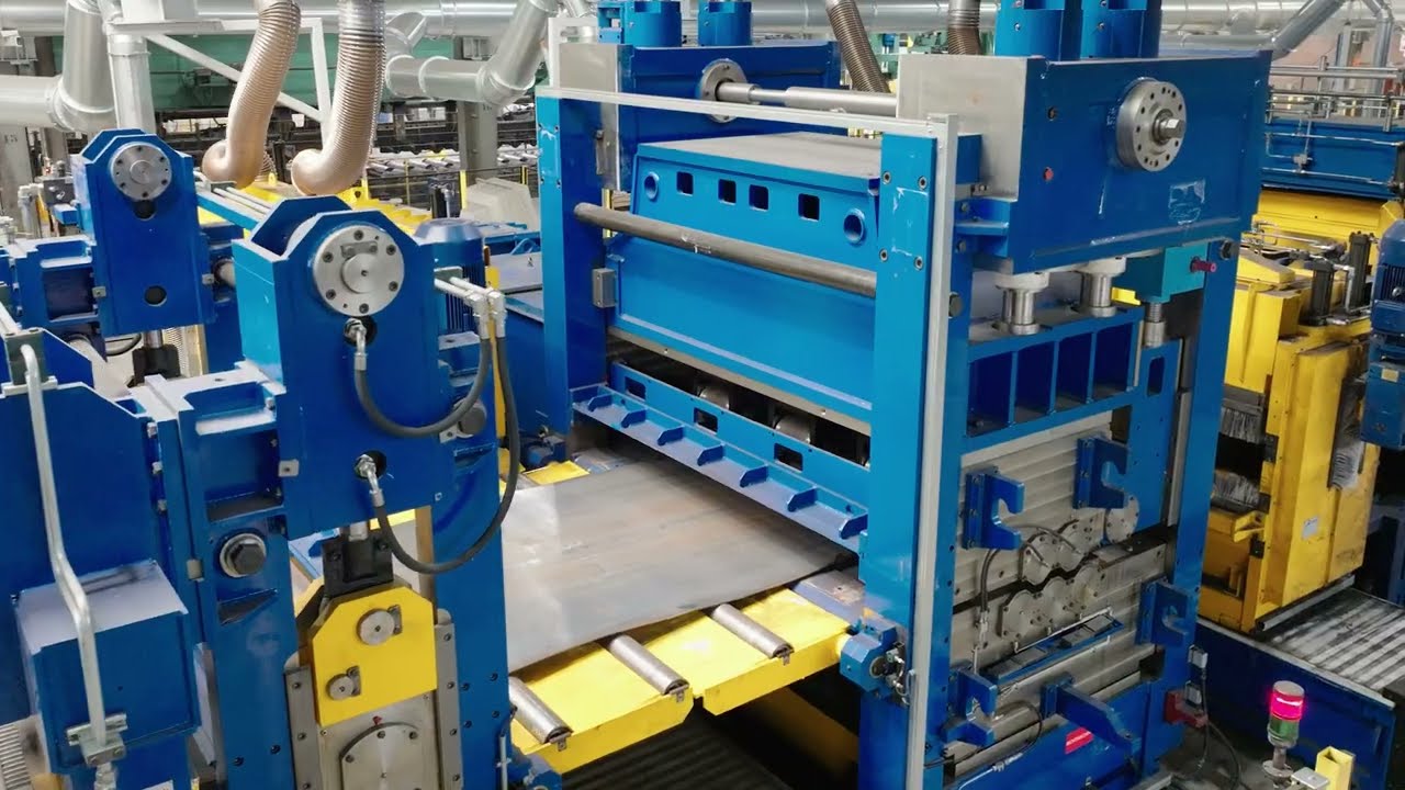 1020 FIMI Levelling and Cut to Length Line