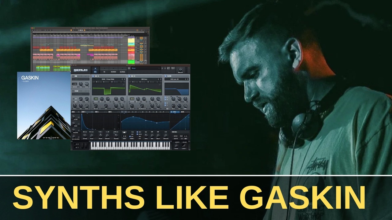 How To Create Deep House SYNTHS Like Gaskin 🎹