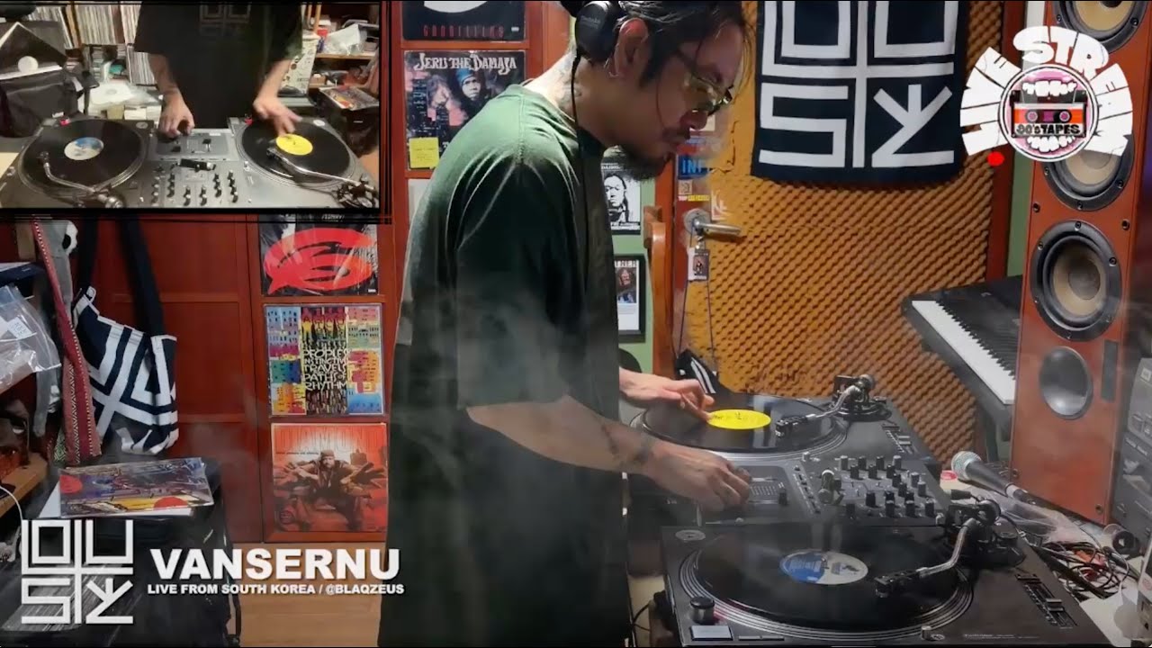 90's Tapes presents: VANSERNU #01 (90s Indie & Underground Hip Hop Live Mix)