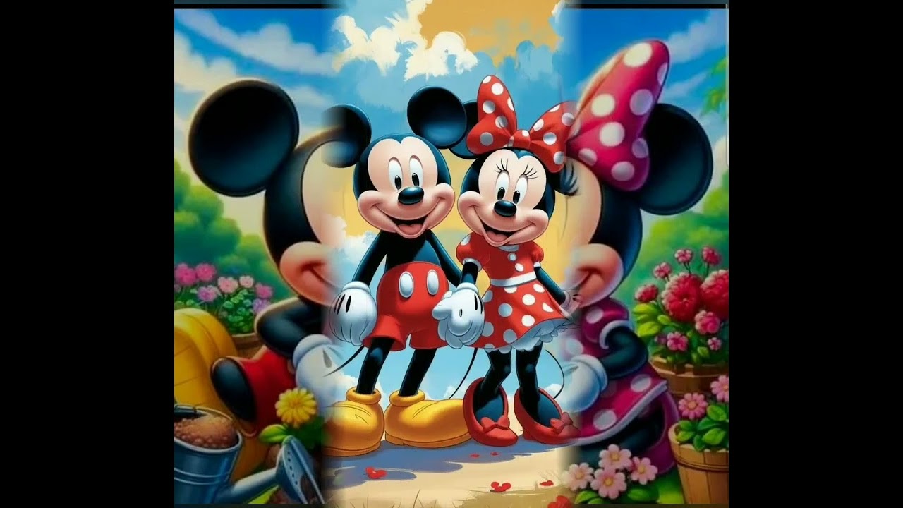 MICKEY X MINNIE TAN ENAMORADOS ❤❤💜💜