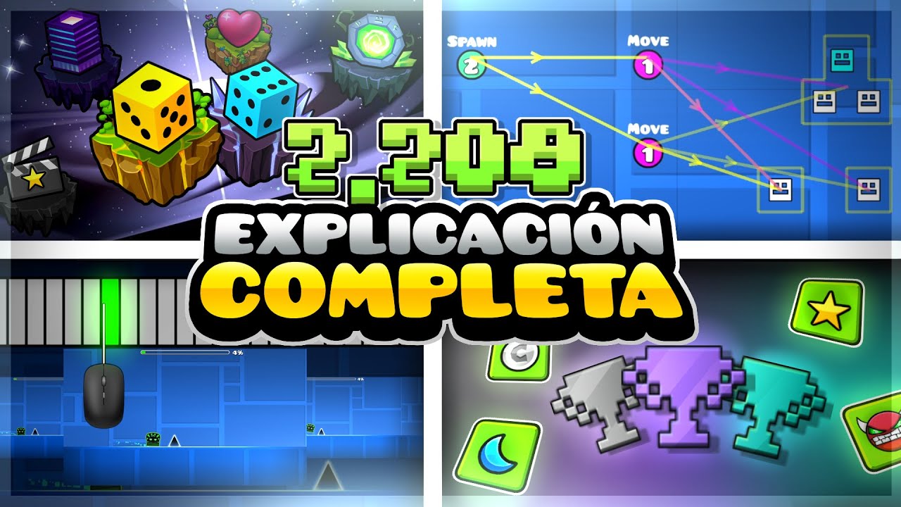 💥TODO lo que NO VISTE de la ACTUALIZACION 2.208🏆 | #GeometryDash