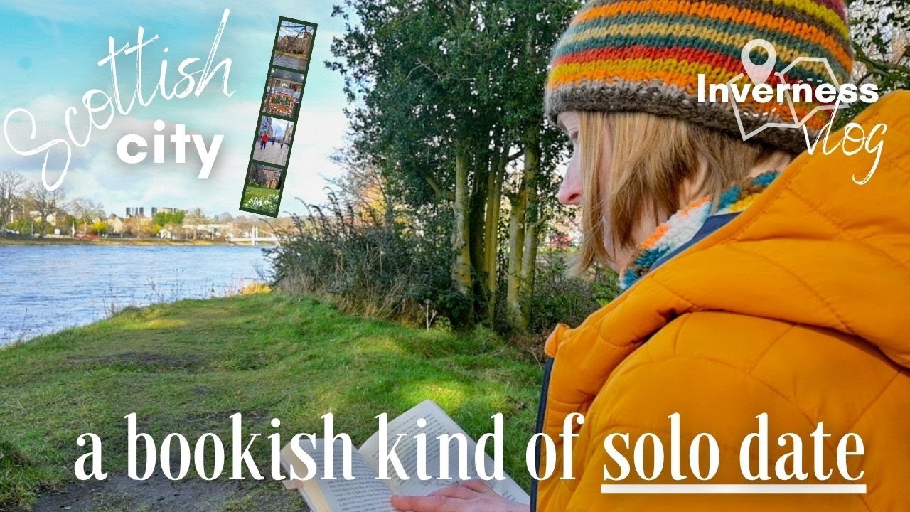 SCOTTISH CITY VLOG - book shopping, thrifting & spring walks 🌻