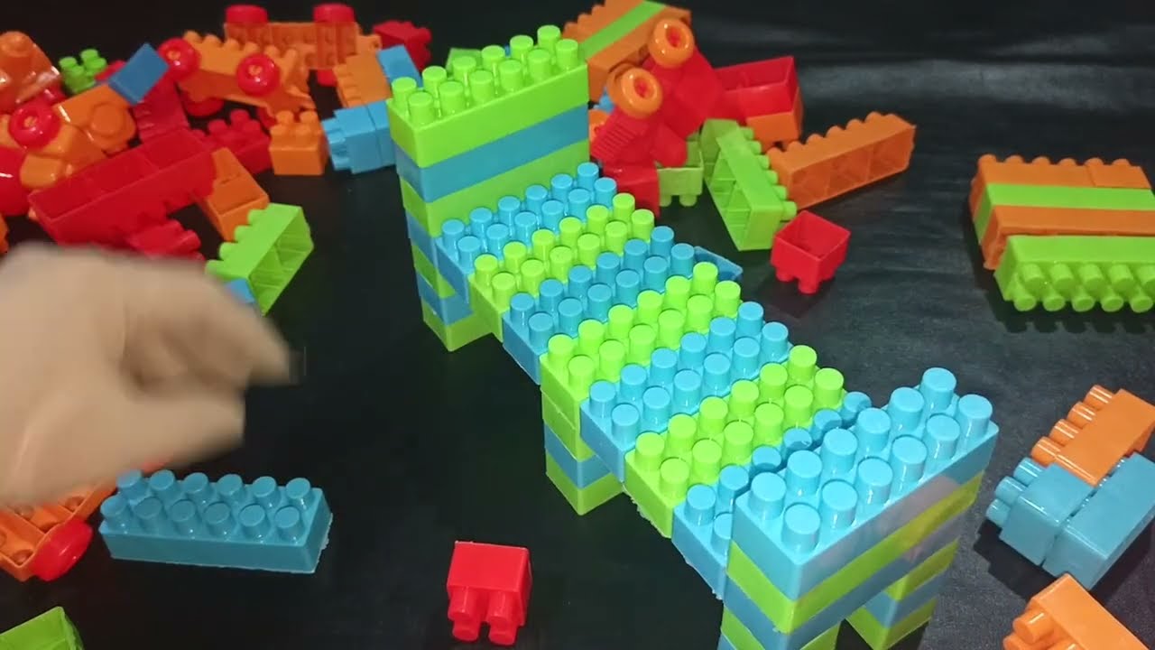 Satisfying DIY khat/ building blocks / block game / lego building blocks MAIMUNA BOLOKS /